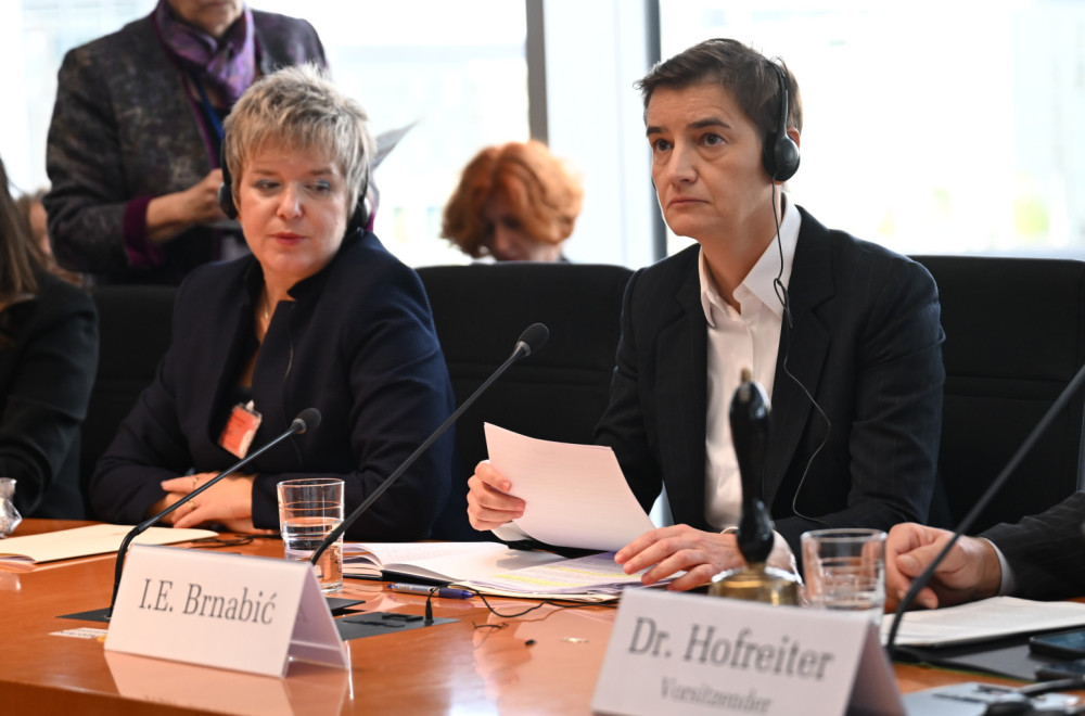 Brnabić u Berlinu: Ovo je prvi put da dobijemo priliku da kažemo i našu stranu FOTO/VIDEO