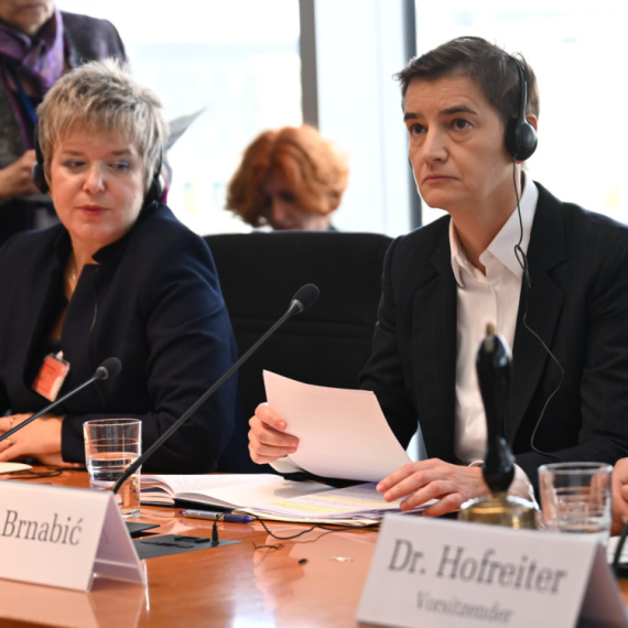 Brnabić u Berlinu: Ovo je prvi put da dobijemo priliku da kažemo i našu stranu FOTO/VIDEO