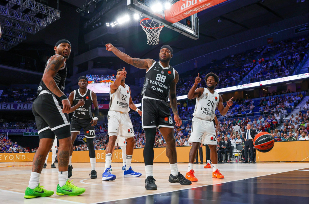 Vi ste na redu – ocenite učinak košarkaša Partizana u bolnom porazu od Reala ANKETA