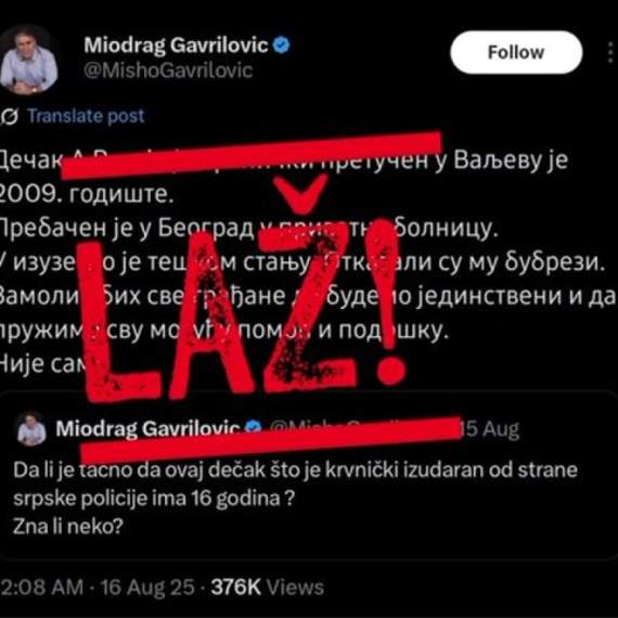 Blokaderska mašinerija laži: Ne biraju sredstva da sruše Vučića i dočepaju se vlasti VIDEo