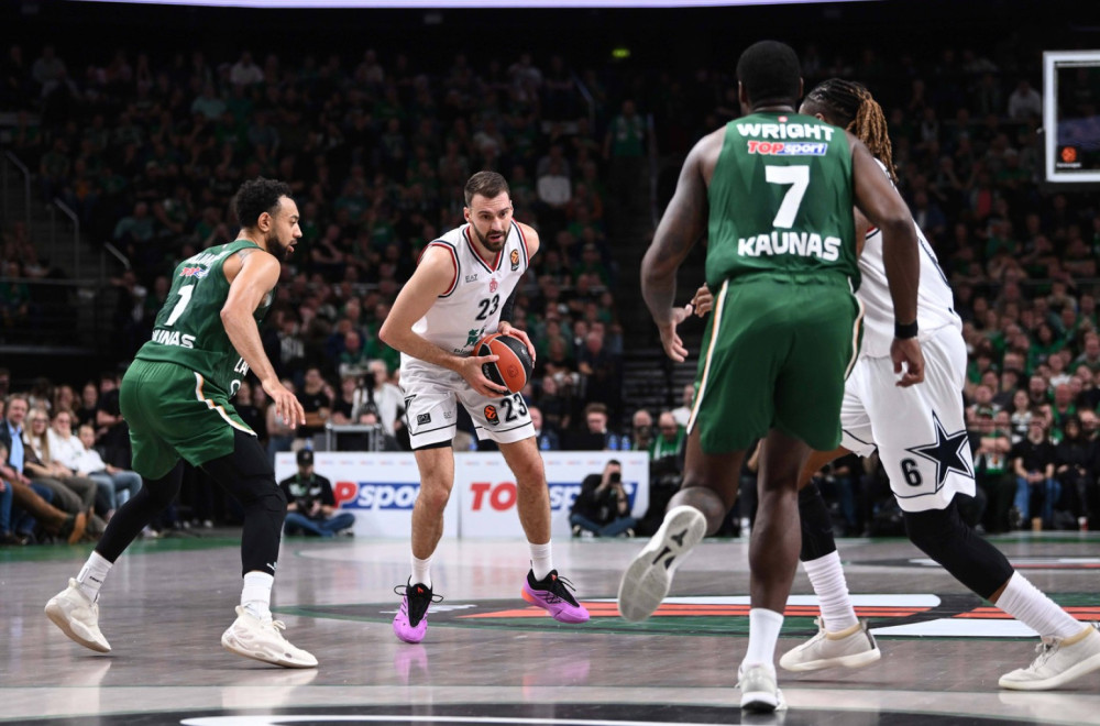 Žalgiris ostao u kanalu posle Zvezde – Gudurić i Olimpija od -16 do pobede u Kaunasu!