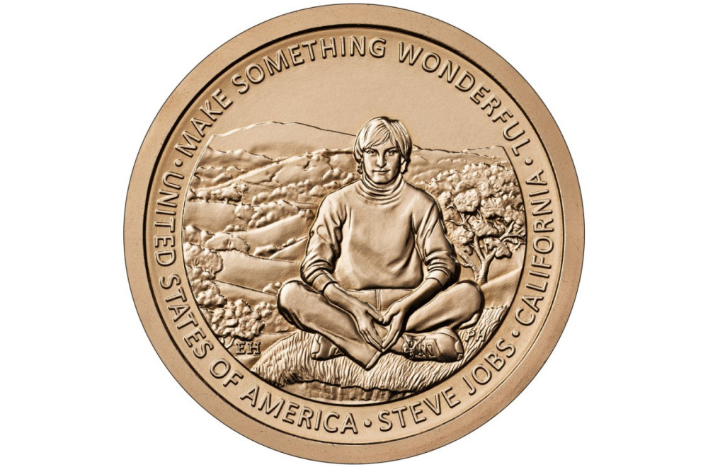 Počast inovatoru: Novčić sa likom Stiva Džobsa FOTO