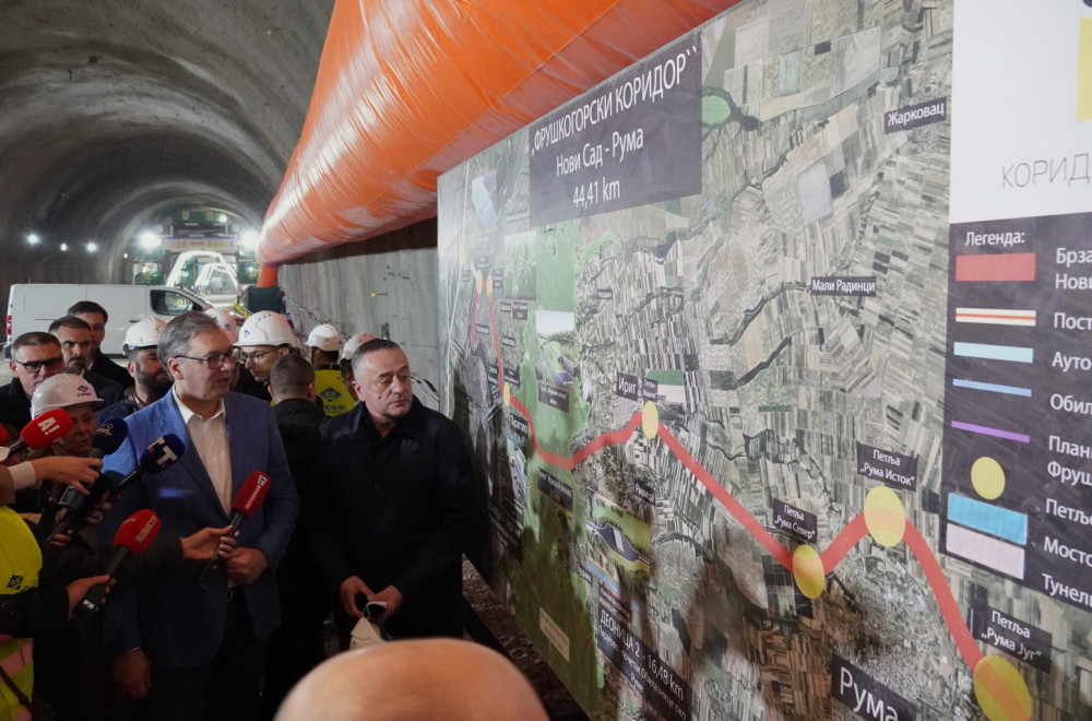 Vučić: "Fruškogorski koridor biće završen 2027. i povezaće Vojvodinu sa zapadnom Srbijom" VIDEO