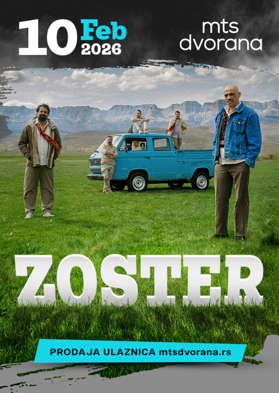 Ponovo u Beogradu: Bend Zoster 10. februara 2026. prvi put u kultnoj mts Dvorani