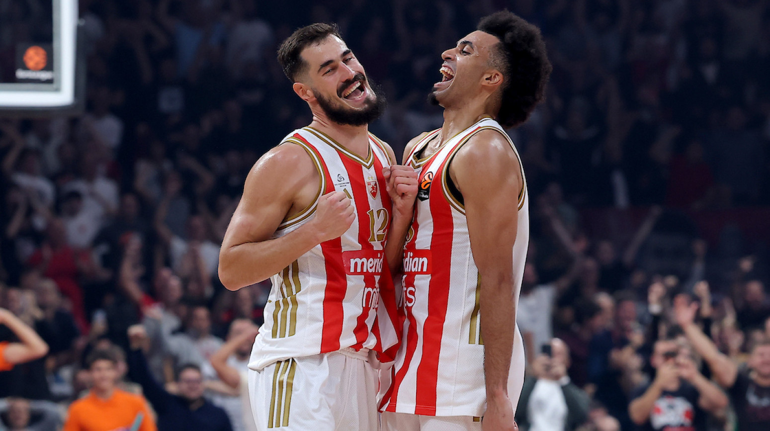 Veliko slavlje u Areni – posebne ovacije za jednog igrača Zvezde VIDEO