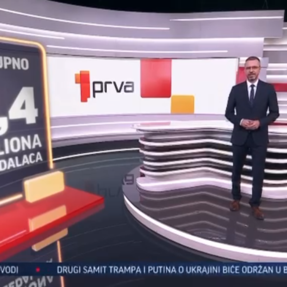 TV Prva je ponovo bila najgledanija nacionalna televizija u udarnom terminu VIDEO