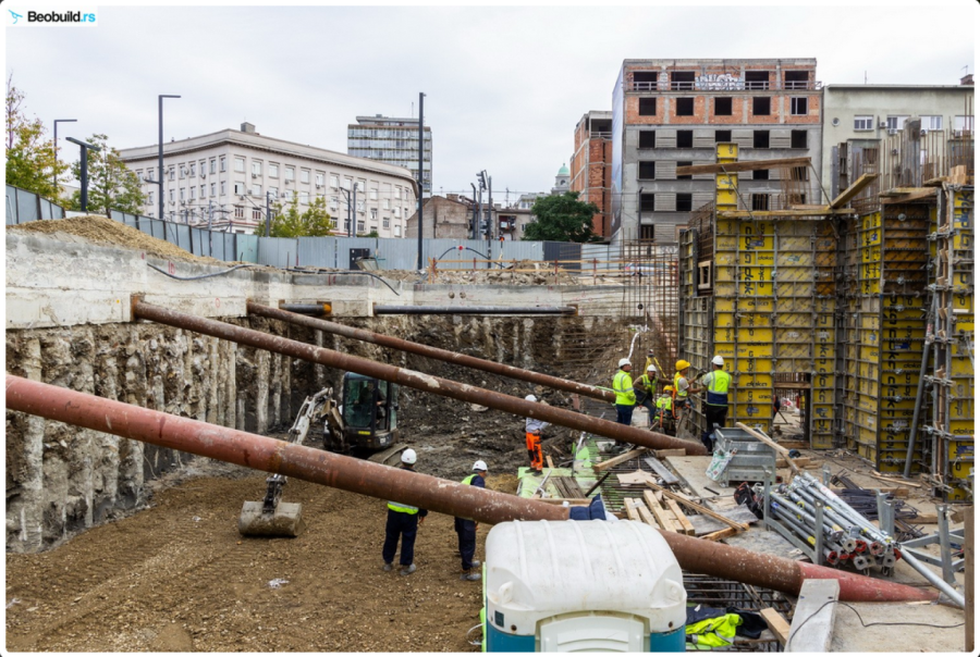 Rekonstrukcija Pošte u Savskoj uveliko u toku: Evo kako napreduju radovi FOTO