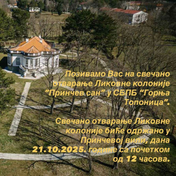 Počinje likovna kolonija u Specijalnoj bolnici za psihijatrijske bolesti "Gornja Toponica"