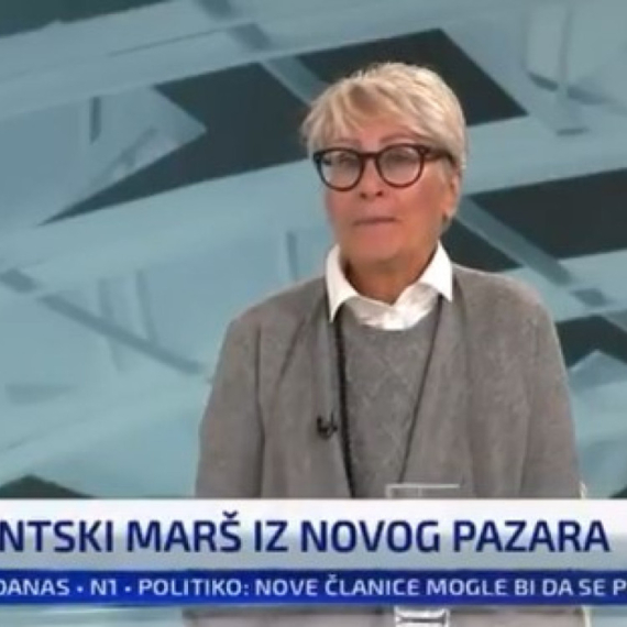 Aida Ćorović na N1 potvrdila da stoji iza blokadera u Novom Pazaru, pa poručila: "Srbija je fašistička država"
