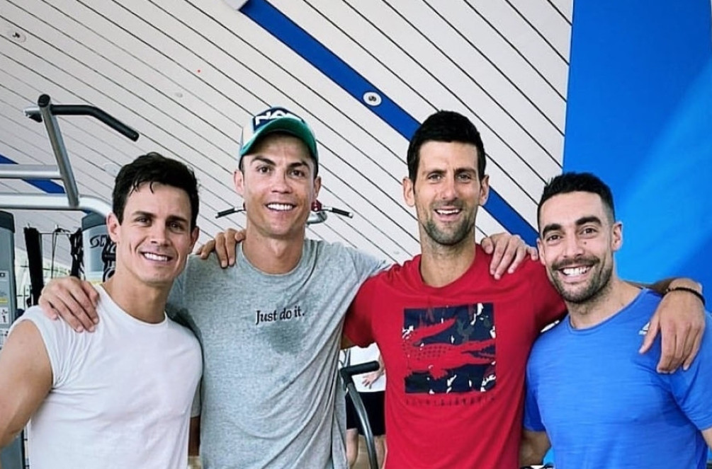 Otkriven tajni sastanak Kristijana Ronalda i Novaka Đokovića FOTO