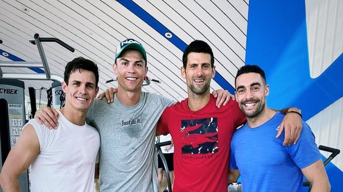 Otkriven tajni sastanak Kristijana Ronalda i Novaka Đokovića FOTO