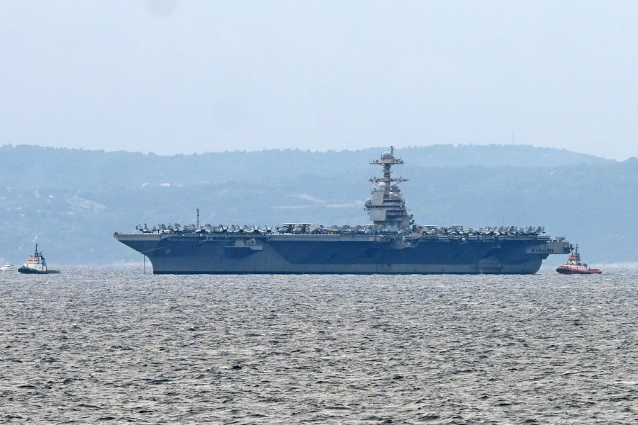 Najveći ratni brod stigao u Hrvatsku: Nešto se sprema? FOTO/VIDEO