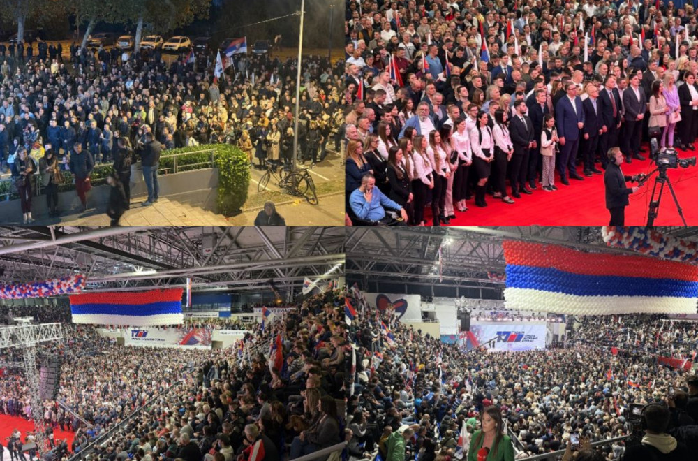 Vučić iz Zrenjanina: Ovih 17 godina nije bilo lako; Da je SNS snažna najbolje pokazuje prethodnih godinu dana