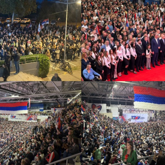 Vučić iz Zrenjanina: Ovih 17 godina nije bilo lako; Da je SNS snažna najbolje pokazuje prethodnih godinu dana