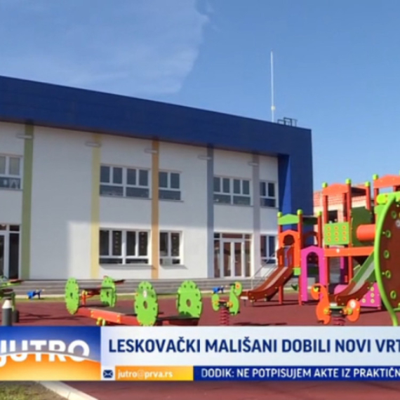 Novi vrtić u Leskovcu otvorio svoja vrata VIDEO