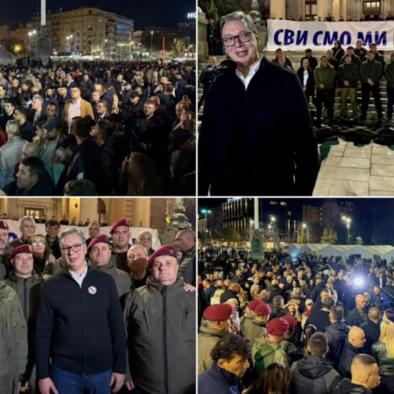Vučić ispred Skupštine: Milan ni kriv ni dužan primio metak; Da su mogli sve bi nas spalili FOTO/VIDEO