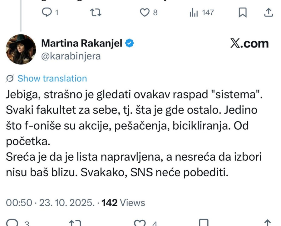 Razdor među blokaderima; Bogu hvala da smo na vreme provalili lažnu studentsku listu