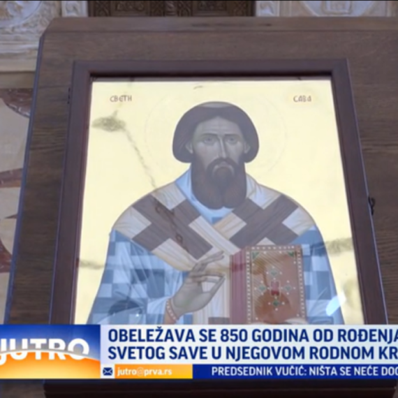 Novi Pazar obeležava 850 godina od rođenja Svetog Save VIDEO