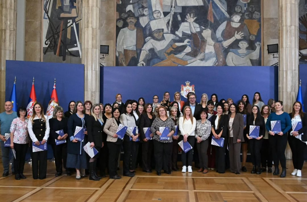 Vučić: Povećavamo podršku za žene preduzetnice na selu – biće milion dinara FOTO/VIDEO