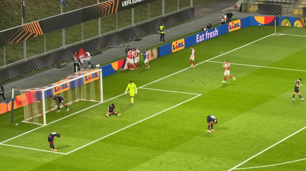 Zvezda izdržala 22 minuta, pa primila gol VIDEO