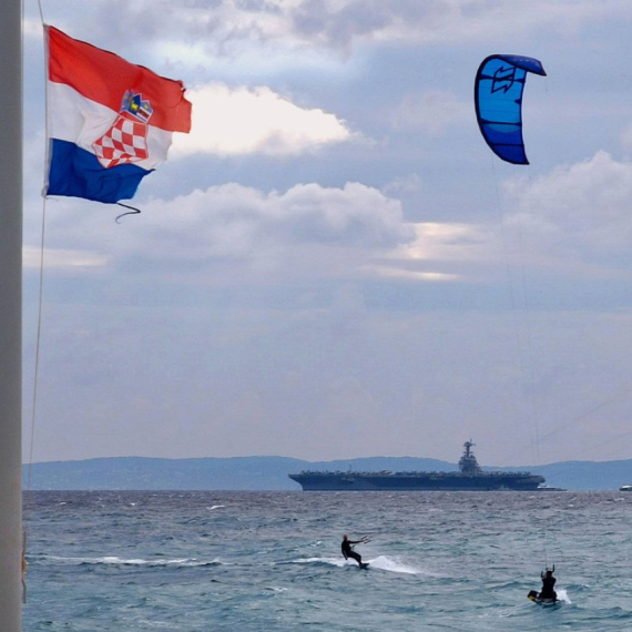 Najveći ratni brod ikada izgrađen danima u komšiluku: Koliko će biti u hrvatskim vodama? FOTO/VIDEO
