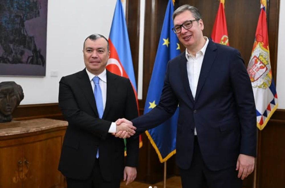 Vučić sa Babajevim: Snabdevanje gasom iz Azerbejdžana izuzetno značajno
