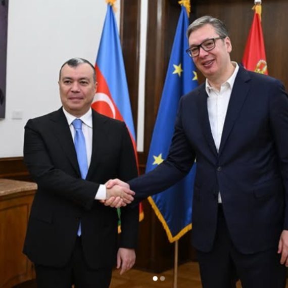 Vučić sa Babajevim: Snabdevanje gasom iz Azerbejdžana izuzetno značajno