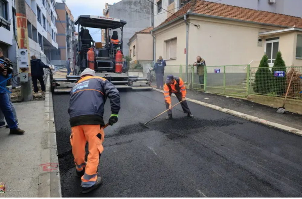 Rekonstruisana još jedna ulica u Kragujevcu FOTO