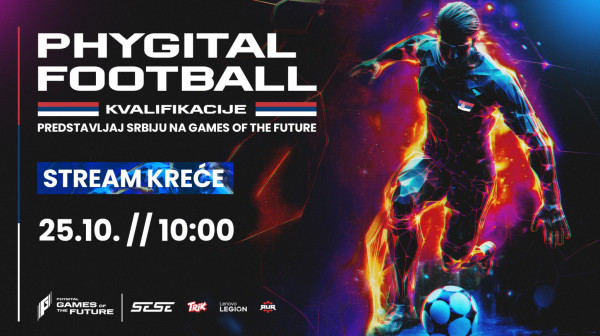Pratite nacionalne Phygital Football kvalifikacije 25.10. od 10:00!