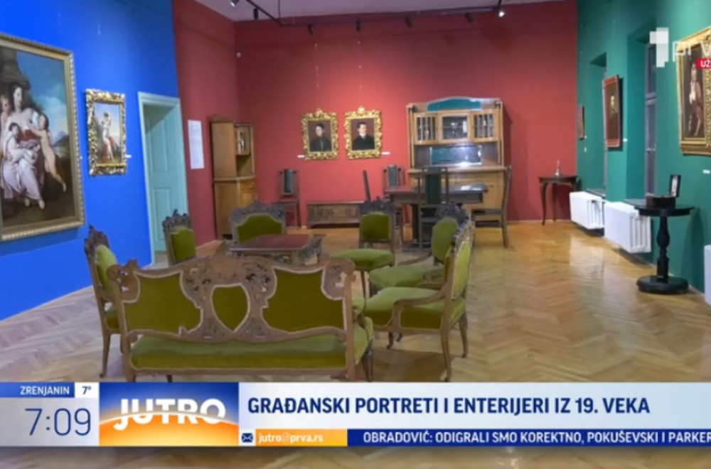 Građanski portreti i enterijeri iz 19. veka u Kragujevcu VIDEO