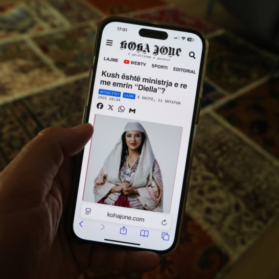 Trudna albanska AI ministarka