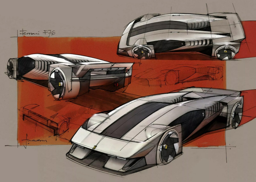 Evo šta se dogodi kada Ferrari pusti veštačku inteligenciju da dizajnira auto FOTO