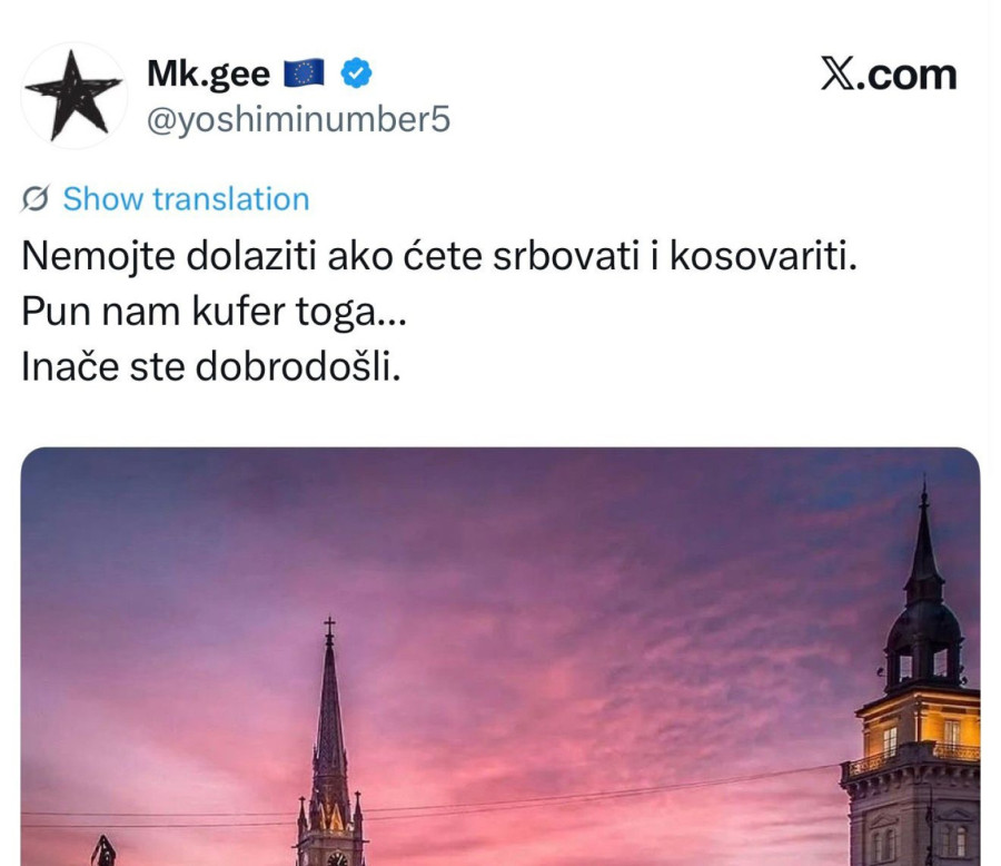 Vojvođanski separatisti poslali jasnu poruku: Nemojte nam dolaziti 1. novembra da srbujete i kosovarite FOTO