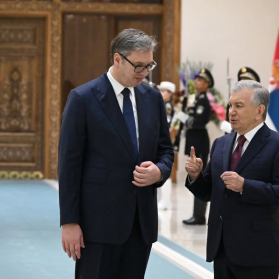 Vučić spoke after meeting with President of Uzbekistan: Today we are opening a new and dynamic chapter PHOTO
