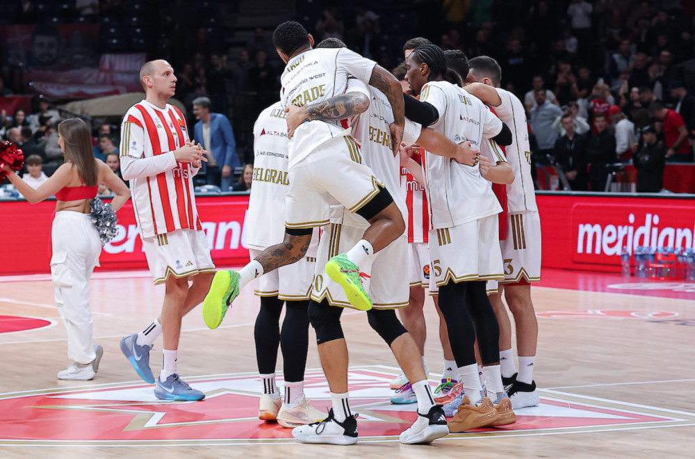 Paklena tabela Evrolige – Zvezda dominira, Partizan pada