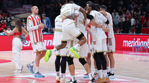 Paklena tabela Evrolige – Zvezda dominira, Partizan pada