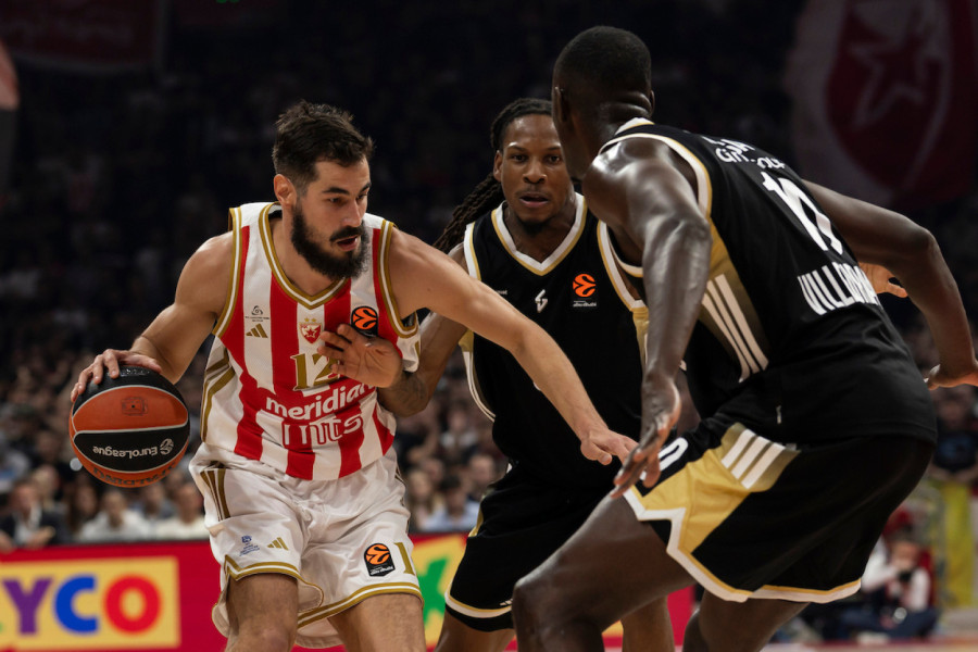 Zvezda odbranom pojela Asvel – Moneke pogurao crveno-bele ka petoj u nizu