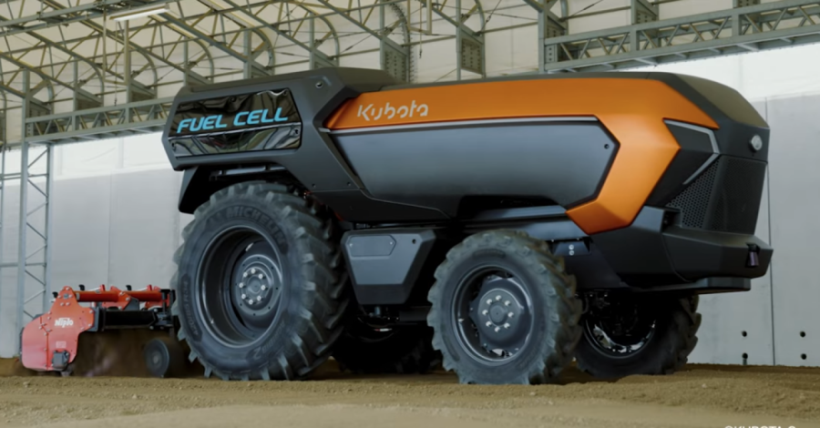 Električni traktor na vodonik: Može da ide i bez vozača! VIDEO