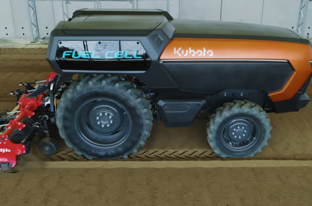 Električni traktor na vodonik: Može da ide i bez vozača! VIDEO