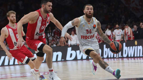 "Ludnica": Monako porazio Olimpijakos – 3 poena Mirotića, Đoković sve gledao VIDEO