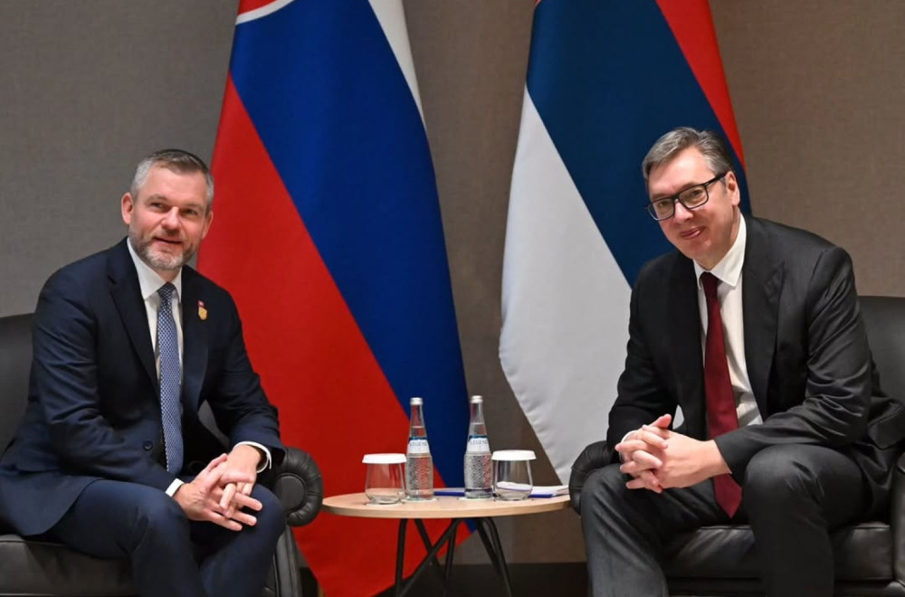 Vučić with Pellegrini ahead of UNESCO General Conference session: "Serbia and Slovakia are friendly countries"