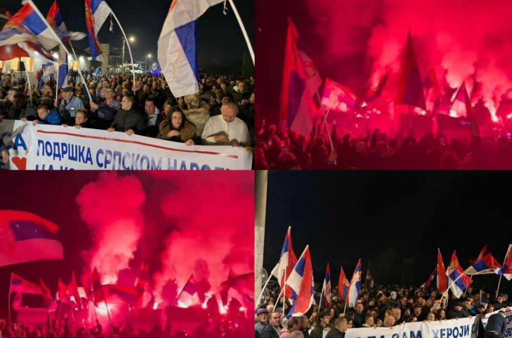 "Podržavaju Vučića i Srbiju"; Veličanstveno: Skoro 2.000 ljudi dočekalo Srbe sa KiM u Kraljevu FOTO/VIDEO