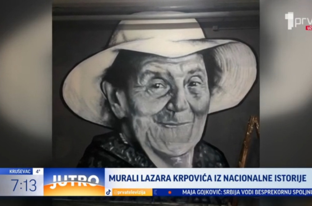 Murali Lazara Krpovića iz nacionalne istorije VIDEO