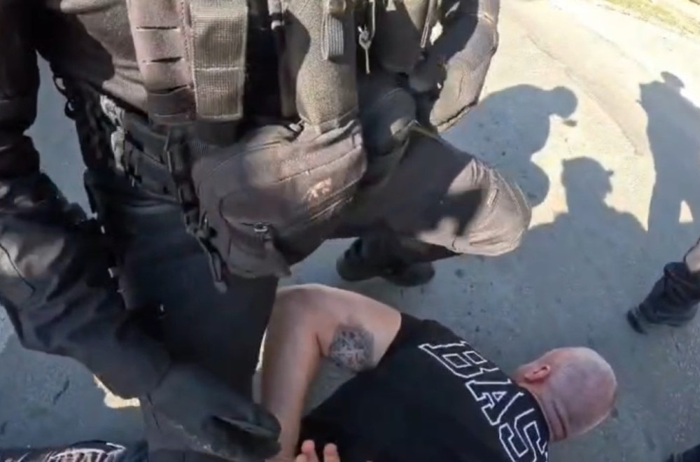 Objavljeni snimci hapšenja Miše Bačulova VIDEO