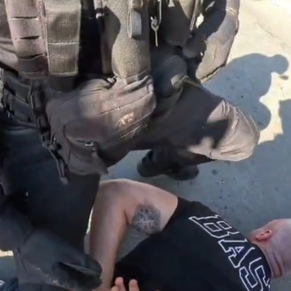 Objavljeni snimci hapšenja Miše Bačulova VIDEO