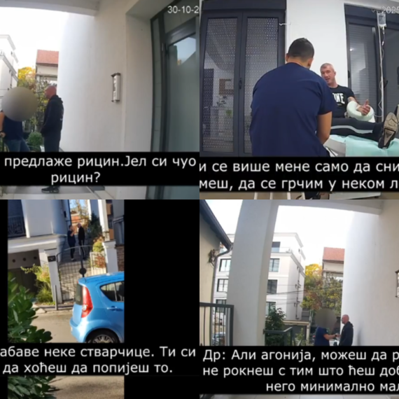 Objavljeni dokazi – evo kako je blokader Miša Bačulov planirao da lažira trovanje i optuži Vučića VIDEO