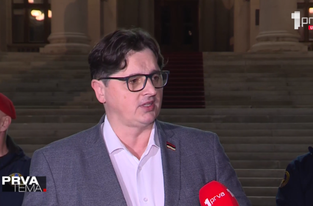 Uglješa Mrdić o štrajku glađu: Idemo do kraja zato što imamo veliki motiv, a to je Srbija