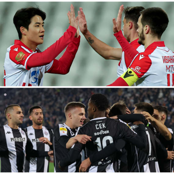 Zvezda i Partizan "rame uz rame" – kreće 14. kolo Superlige Srbije