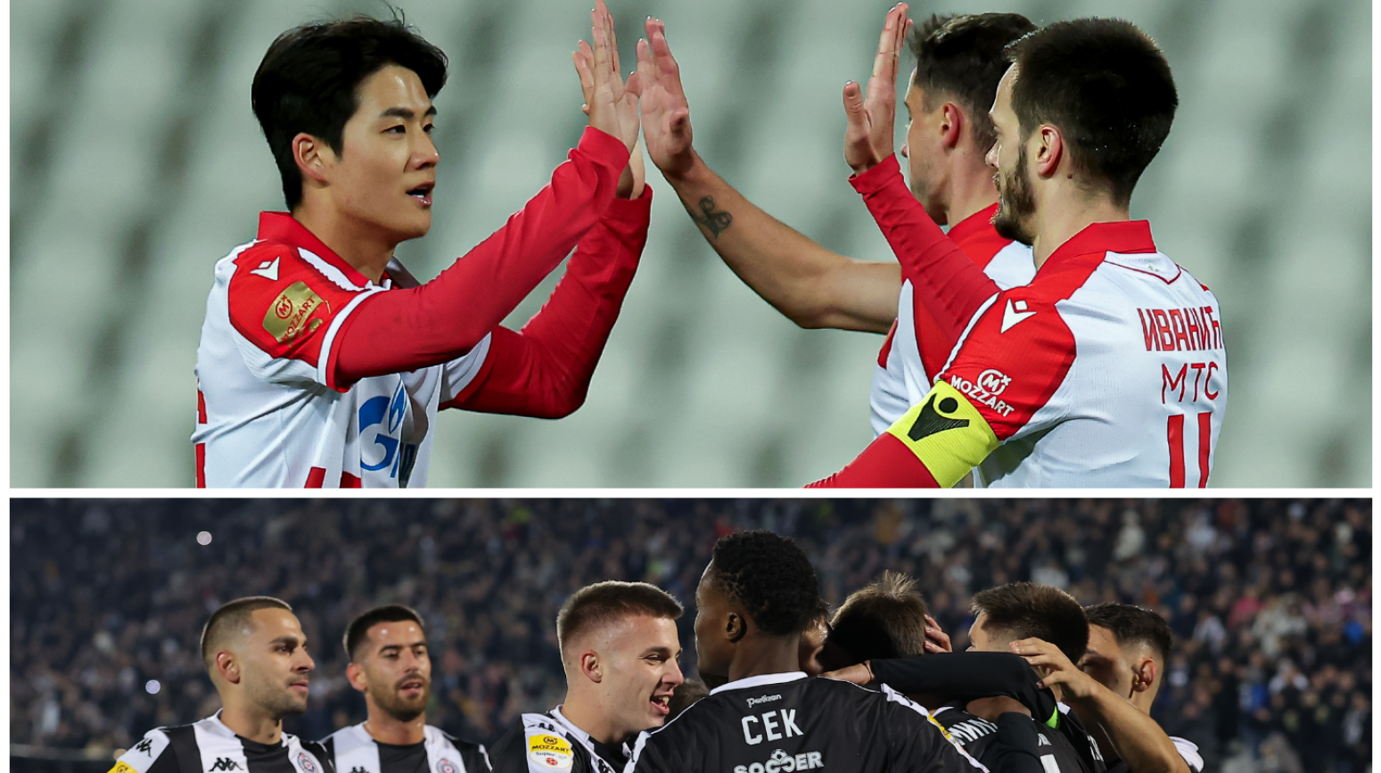 Zvezda i Partizan "rame uz rame" – kreće 14. kolo Superlige Srbije