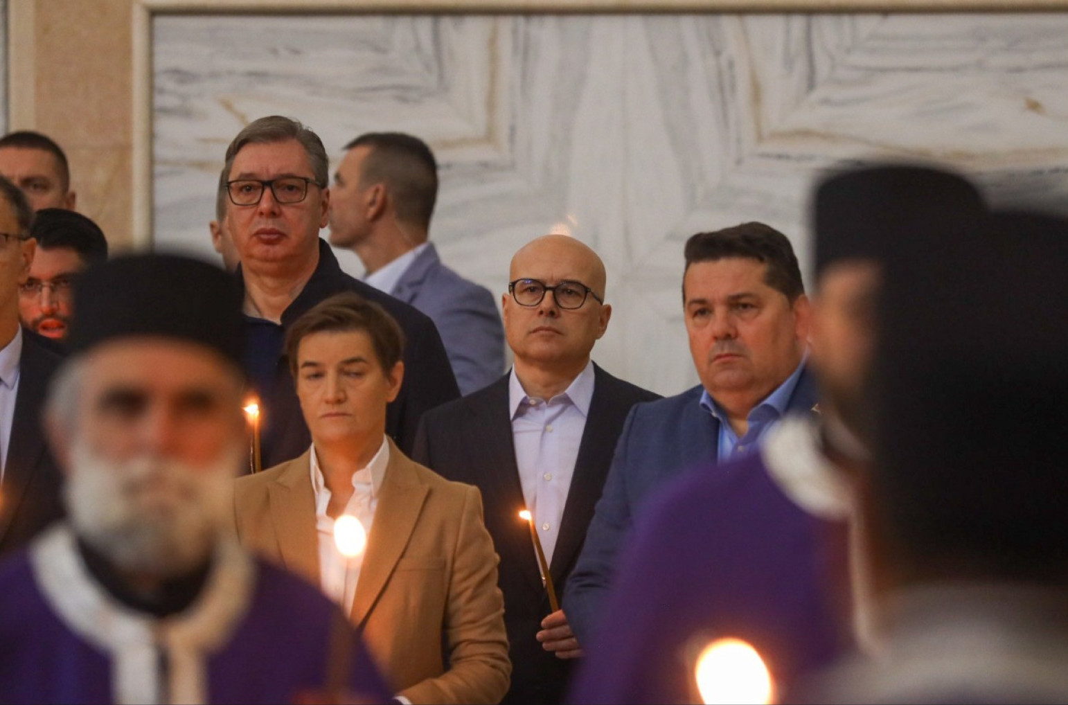 Vučević prisustvovao pomenu za stradale u padu nadstrešnice: Čuvaćemo te duše i voljena imena u našim srcima